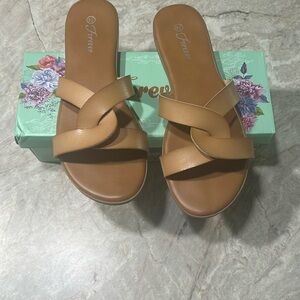 Tan Sandals